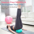 Small Exercise Ball, 9 Inch Mini Pilates Ball, Anti Burst and Slip Resistant Mini Yoga Ball for Stability, Fitness, Physical Therapy, Stretching & Core Strength Workout at Home Gym & Office