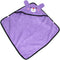 FILFEEL Pet Bathrobe Soft Strong Absorbent Fast Drying Hooded Microfiber Towel for Small Dogs Cats Teddy S (M)