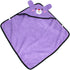 FILFEEL Pet Bathrobe Soft Strong Absorbent Fast Drying Hooded Microfiber Towel for Small Dogs Cats Teddy S (M)