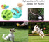 Sunglow 2 Pack Dog Toy Ball - Nontoxic Bite Resistant Teething Toys for Small/Medium/Large Dogs and Puppies