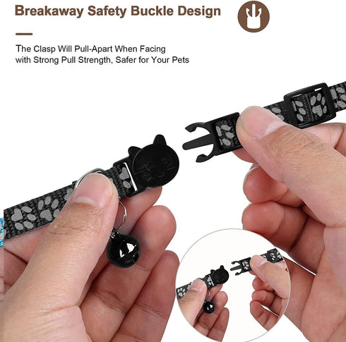 Bingolar IP68 GPS Tracker for Cats, Mini GPS Pet Tracker with Collar, Waterproof Cat Trackers,No Monthly Fee,Work