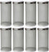 baoauh Aquarium Stainless Steel Mesh Filter Guard 10pcs Aquarium Fish Tank Filter Steel