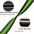 Short Dog Leash, Nylon Traffic Leash with Padded Handle, Reflective Threads for Small Medium Large Dogs