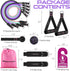 RENRANRING Resistance Bands - 150LBS Workout Bands Set with Handles, Ankle Straps for Muscle Training for Men Women