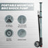 Hycline Shock Pump for Mountain Bike, High Pressure 300 Psi for Bicycle Suspension with Gauge