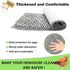 Wensdr 8 12 20 inches pcs Soft Chicken Nesting Pads for Laying Eggs Chenille Velvet Nesting Pads for Chicken Coop Warm