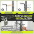 Lights Mountain 2x2 2x3 3x3 5/81 M14 Universal Barbell Holder for Power Rack, Fits / / Rack Uprights, Fits Holes