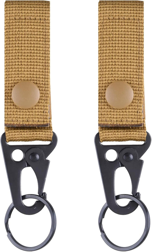 TRIWONDER Heavy Duty Enlarged Mouth Clips HK Hook Snap Hooks for Paracord Outdoors Bag Backpack