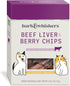 Dr. Mercola Bark & Whiskers Beef Liver & Berry Chips for Dogs & Cats - 5 Oz, Digestive Support, Non-GMO