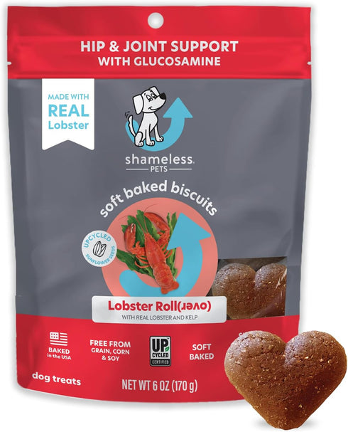 Shameless Pets Soft-Baked Dog Treats for Healthy Breath, Training Treats Made in The USA - 6 OZ