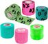 Prairie Horse Supply 2 Inch Vet Wrap Tape Bulk (Pack of 6) - Green, Pink, Red, Black Paw Prints