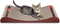 FluffyDream Cat Scratcher, Infinity Shape Curved Scratching Pad House Bed Furniture Protector, Brown, Bone + Bell