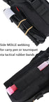 SABADO Tactical Blow Out Medical Pouch, Bleeder Emergency First Aid Kit MOLLE Clip Trauma Shears Tourniquet Holder