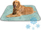 imiBBWQu Dog Cooling Mat Easter Bunny Cooling Mat for Dog Washable Ice Pad
