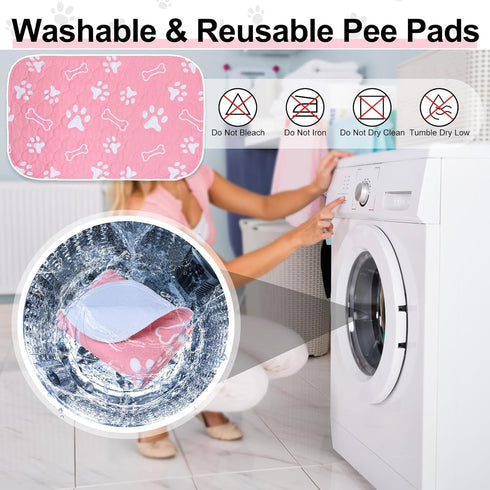 72" 72" BEAUTYZOO Washable Pee Pads for Dogs, x Extra Large Reusable Puppy Pads, Absorbent Potty Training Dog Mats