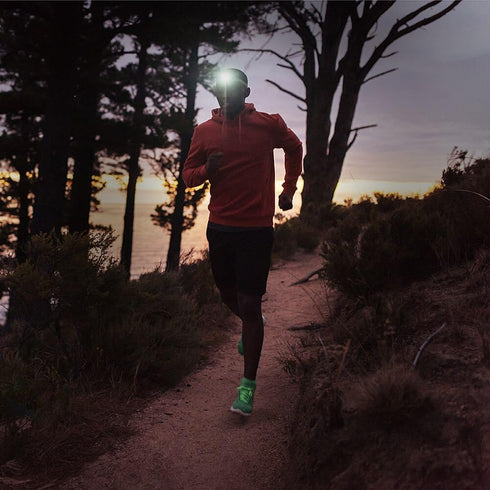 Vekkia Ultra Bright LED Headlamp, 5 Lighting Modes, White & Red LEDs, IPX6 Waterproof for Running, Cycling, Fishing,