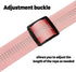 Benjiuun 2 1 19-32in(Pink) Dog Seat Belt for Car Adjustable Dog Safety Belt Leash, in Latch Bar Attachment Dog Car