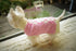 Pink Argyle Knit Dog Sweater for Girls, Pet Clothes for Dog Coat Sweatshirt, Large (L) Girth 18-20"
