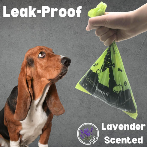 (1440 72 Doggy Poop Bags Biodegradable with Dispenser Bags) Eco-friendly Dog Waste Pickup Bags Landfill-friendly Refill
