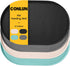 Dog Food Mat, 1/2 Inch Raised Edges, BPA-Free Silicone Pet Food Mats for Floor Waterproof, Black 19"x12"