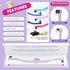 8mm RYERCAT Lavender Dual Sided Cat Toothbrush - Only Wide to fit into Cat's Mouth - Cat Dental Supplies