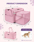 25 Lbs, MIDOG Cat Carrier Soft for Small to Medium-Sized Cats,Up to TSA Airline Approved Soft Sided Pet Carrier