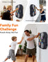 2 3 4 5 6 7 8 Music Boxing Machine for Kids, Year Old Boy Birthday Gift, Wall Mounted Punching Target with LED Lights