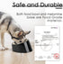 SuperDesign Mess Free Slanted Bowl for Dogs and Cats, Tilted Angle Non-Skid Dog Feeder, Easier to Reach Food