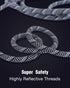 Long Dog Leash with Reflective Threads - Heavy Duty Bungee Leashes for Small, Medium & Large Dogs, 15FT to 50FT for