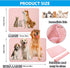 Pet Cooling Mat for Dogs, Ice Silk Cooling Blanket for Extra Large Dogs, Indoor & Outdoor (Pink, XL 40" x 28")