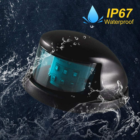 Sebnux LED Boat Navigation Light Red and Green LED Marine Navigation Light Boat Bow Light for Pontoon and Small Boat