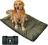 OneTigris Travel Dog Bed - Portable Waterproof Anti-Slip Dog Camping Bed Mat, Cushioned Plush