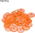 PATIKIL Transparent Flat Golf Ball Marker, Position Marking Tool for Golf Sport Accessory