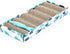 Cat Scratcher Cardboard Reversible Pad, Kitty Corrugated Scratching Bed with Catnip Included (1 Pack)