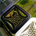 Bingche 2pcs 3-in-1 Hammock Aquarium Floating Cave Fish Shrimp Hideout Shelter Feeding Ring Resting Spot