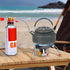 WADEO 7200W Windproof Camping Stove: Portable Gas Stove with Piezo Ignition, Carry Case for Outdoor Hiking