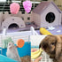 Tfwadmx Lava Block Chew Toys Teeth Grinding Pet Lava Block Calcium Stone for Chinchilla Hamster Mouse Squirrels and