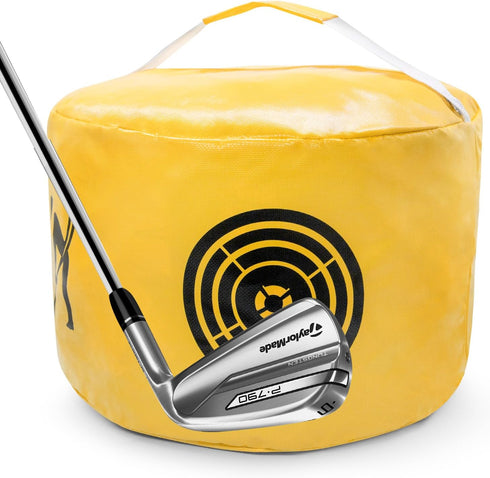 Golf Impact Bag, Portable Golf Swing Trainer and Practice Tool for Beginners, Waterproof Durable Accessory