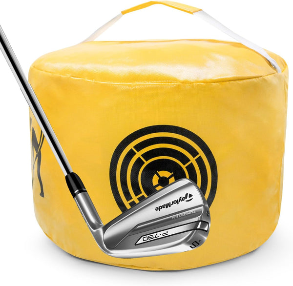 Golf Impact Bag, Portable Golf Swing Trainer and Practice Tool for Beginners, Waterproof Durable Accessory
