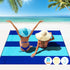 Oversized Extra Large Beach Blanket 78" X 81", Waterproof Sandproof for 1-7 Adults, Lightweight for Travel, Camping,