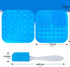 2 PCS Lick Mat for Dogs, Slow Feeder Licking Pad with Suction Cups for Treats, Bathing, Grooming, Training