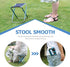 FRCOLOR Portable Small Folding Stool Lightweight Multi-Function Camping Stool Compact Outdoor Folding Chair for Fishing