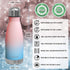 12 oz CHILLOUT LIFE Stainless Steel Water Bottle for Kids School: Double Wall Insulated Cola Bottle Shape for Cold