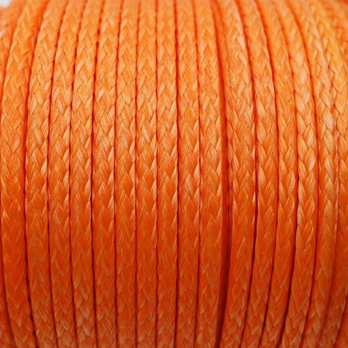 GM CLIMBING Throw Line 2.2mm 180Ft Roll Orange UHMWPE Cord, 1000LBS High Strength for Tree Climbing