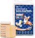Pet Soft Male Dog Wraps - Disposable Dog Dipaers Male Wetness Indicator,
