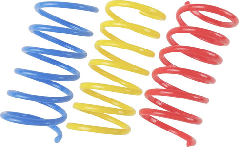 Tamu Style Cat Spring Toys - 60 Pack Playful Coils for Kittens, BPA Free Plastic for Active Healthy Play
