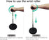 Forearm Wrist Roller Blaster Exercise Trainer for Arm Strength Training Fitness Equipment at Home Gym