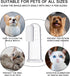BLMHTWO 5 16 Pieces Dog Tooth Brushing Kit Finger Toothbrush for Dogs Cat Puppy Toothbrushs with Silicone Bristles