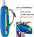 Geila Handheld Water Bottle for Running, 17 oz Grip Bottle with Hand Strap Hydration Pack