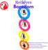 Bonka Bird Toys 945 4 Ring A Ding Toy for African Grey, Budgie, Parakeet, Cockatiel